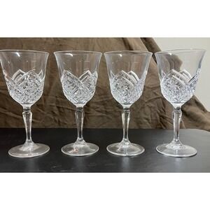 Crystal Wine Glasses Set Of Four